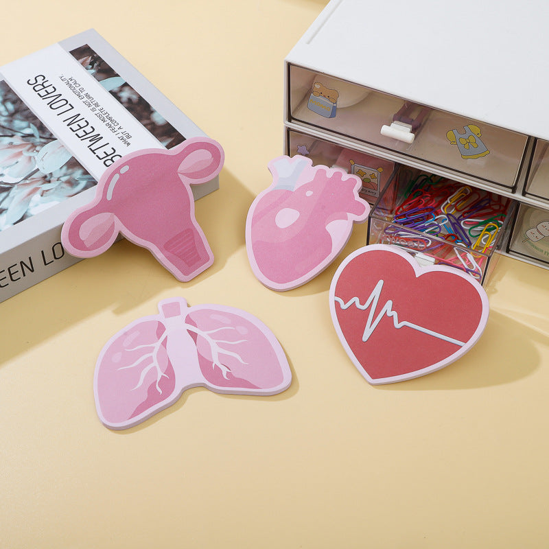 Wholesale Medical and Nursing Themed Combination Shaped Sticky Notes